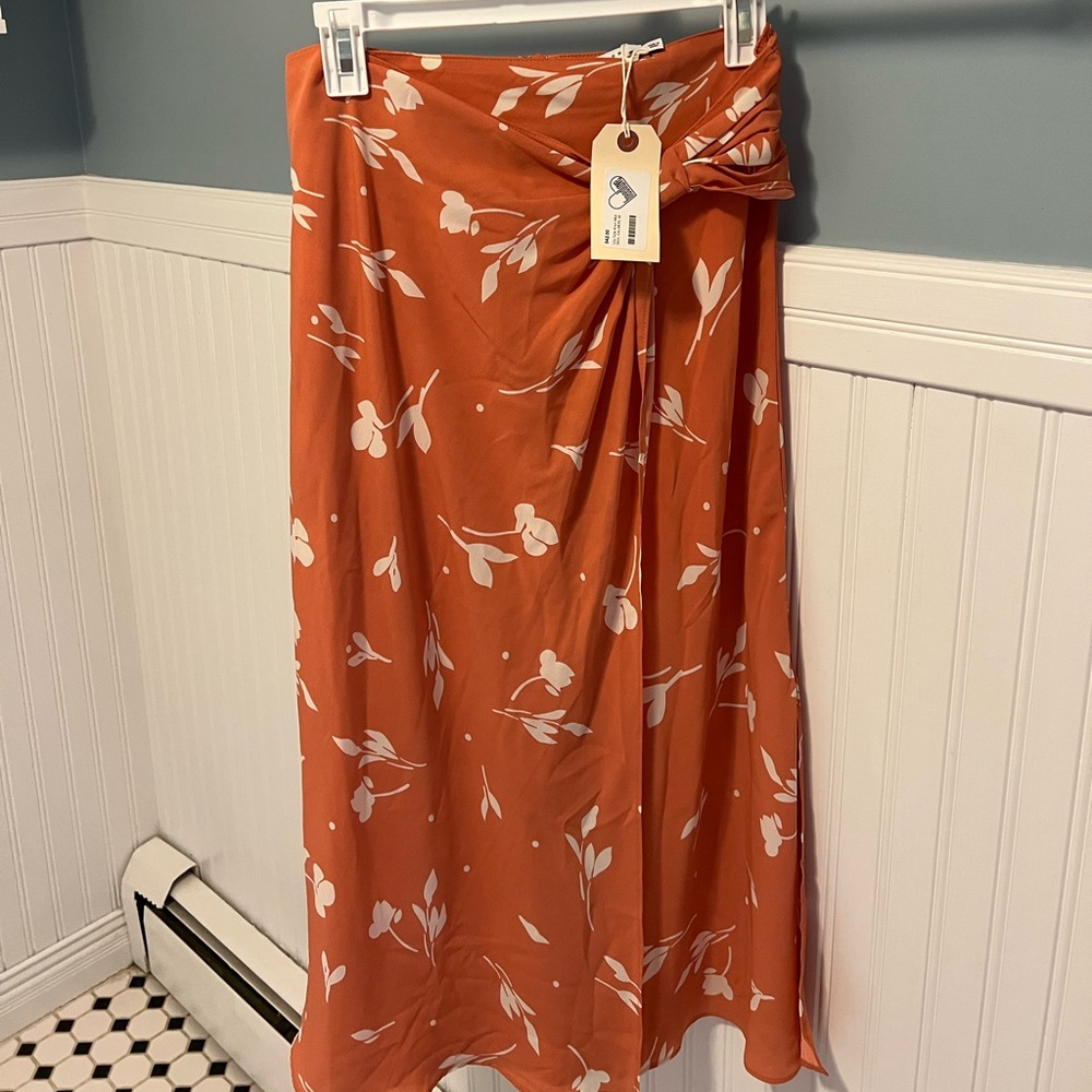 Long skirt brand new and never worn! Color is salmon